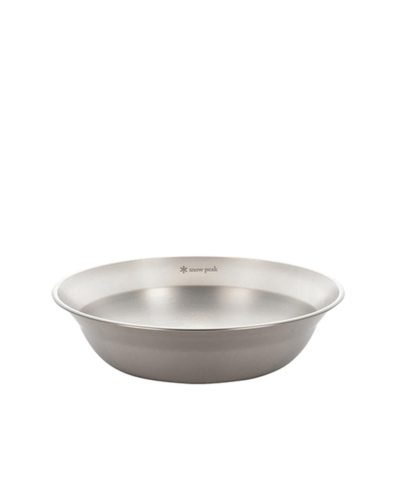 Snow Peak Stainless Steel Tableware Bowl L,Silver,TW-031K