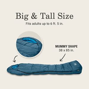 Coleman® Tidelands™ 30° Big & Tall Mummy Sleeping Bag