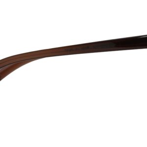 Maui Jim Men's and Women's Wailua Polarized Classic Sunglasses, Translucent Rootbeer/HCL® Bronze, Small