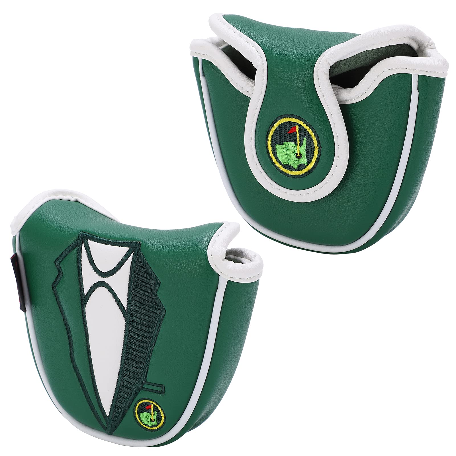 Small Headcover, Green Jacket Design Putter Cover for Club for Course for Lovers for Player