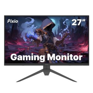 pixio px273 prime 27 inch 165hz refresh rate fhd 1080p resolution fast rapid nano ips display 1ms gtg response time adaptive sync gaming monitor