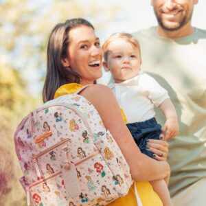 Petunia Pickle Bottom Ace Backpack | Diaper Bag | Diaper Bag Backpack for Parents | Baby Diaper Bag | Stylish and Spacious Backpack for On-the-Go Moms and Dads | Disney Princess