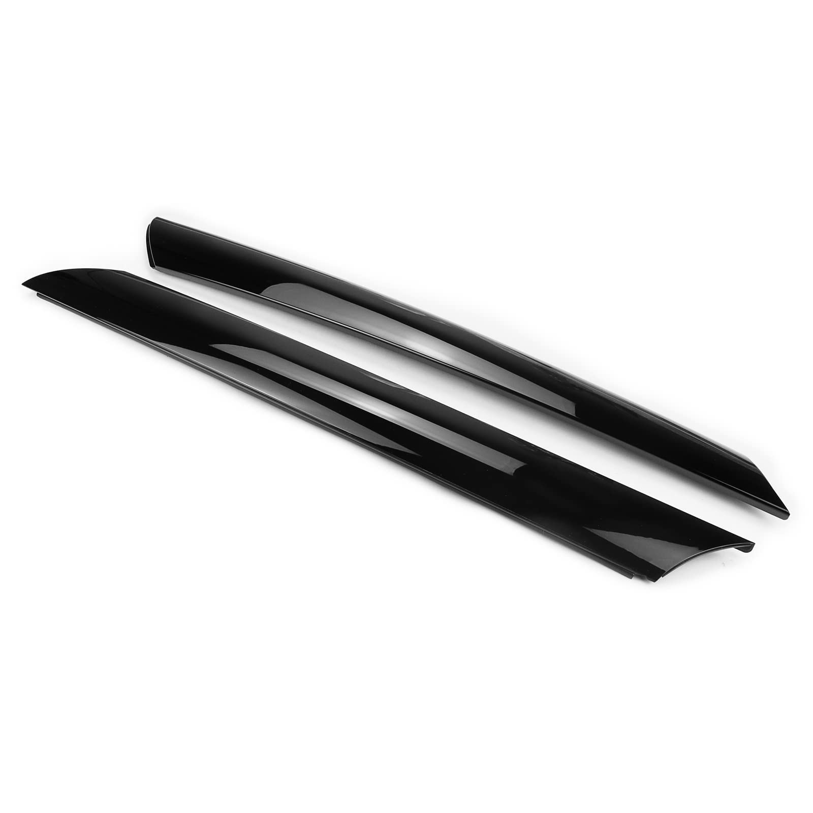 USTAR Black Left Right Pair Windshield Pillar Trim Panel Molding Fit for Kia Soul 2010-2013 861802K500 861702K500