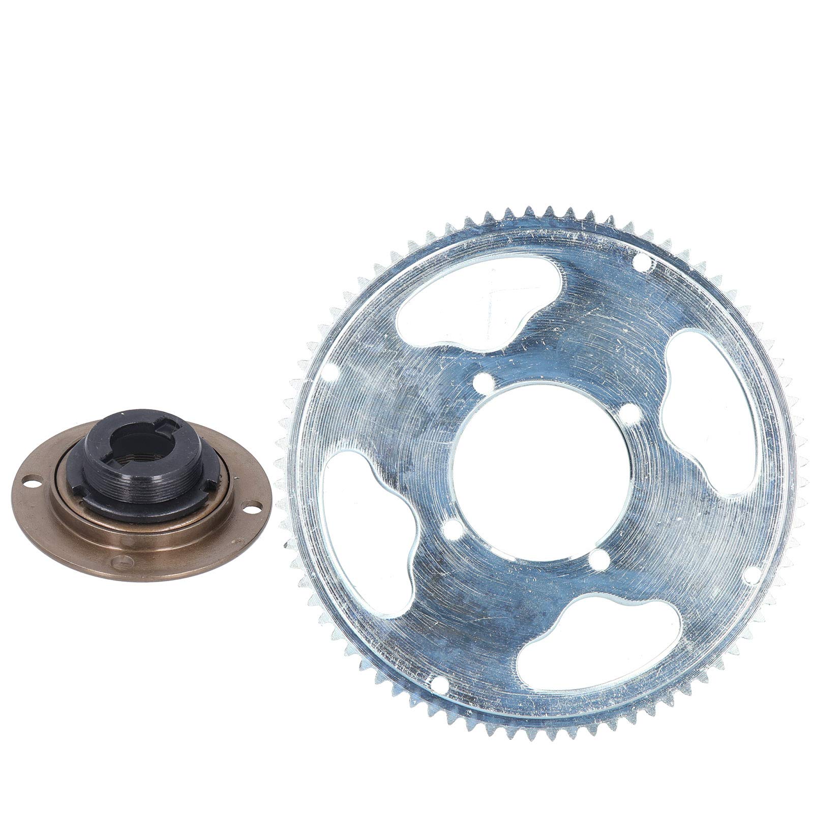 Chain Wheel, Bicycle Freewheel, Bike Accessory Teeth Crankset Kit Sturdy for Refitting Electromobile Electric Bicycles Modification