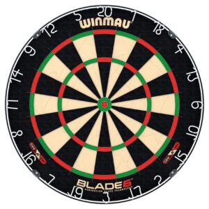 winmau blade 6 professional bristle dartboard