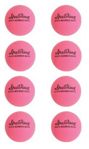 spalding high-bounce pink ball (pack of 8)