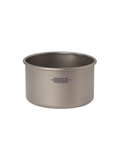 vargo titanium bot series | bot bowl – add a 400ml capacity bowl to your bot – ultralight 1.6oz (45g) backpacking bowl nests into your bot or bot hd