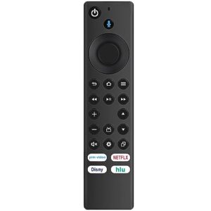 NS-RCFNA-21 CT-RC1US-21 Replace Voice Remote fit for Insignia Toshiba Smart TV NS-24F201NA23 NS-24DF310NA21 NS-24F202NA23 NS-32F201NA23 50LF621U21 55LF621U21 NS-55DF710NA21 NS39DF510NA19 NS-39F201NA23