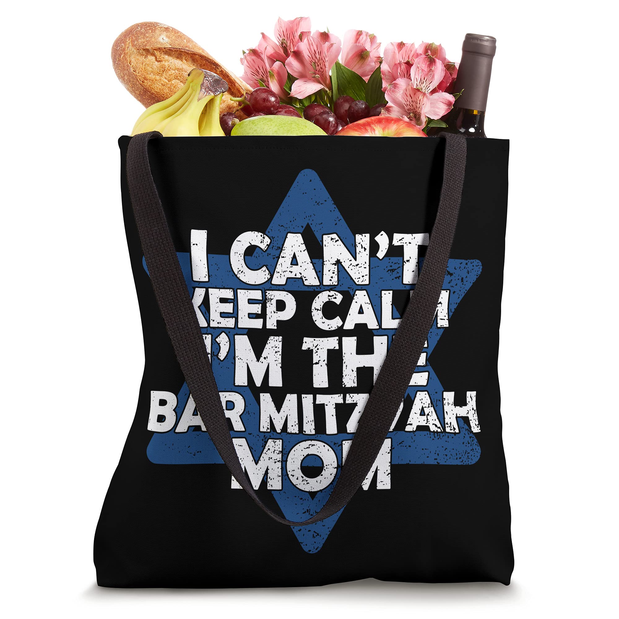 Magen David Jewish Mom Bar Mitzvah Tote Bag