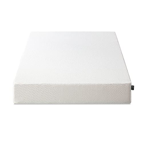 ZINUS Cooling Essential Memory Foam Mattress, Full, White