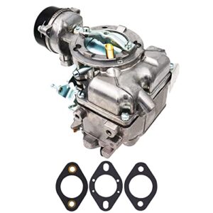 NENKUTEN Carburetor D5TZ9510AG for Carter YF Type for Ford 240 250 300 YF C1YF 6 Cylinder CIL Engine 1975-1982 Automatic Choke With Gaskets, Replaces D5TZ9510AG D4PZ9510AC RSC-300A 6307S 6054 6055