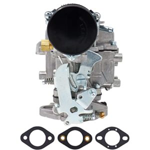 NENKUTEN Carburetor D5TZ9510AG for Carter YF Type for Ford 240 250 300 YF C1YF 6 Cylinder CIL Engine 1975-1982 Automatic Choke With Gaskets, Replaces D5TZ9510AG D4PZ9510AC RSC-300A 6307S 6054 6055