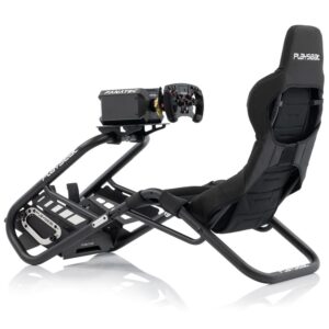 Playseat Trophy Sim Racing Cockpit | High Performance Racing Simulator Cockpit | Supports Direct Drive | Compatible with All Steering Wheels & Pedals on The Market | Supports PC & Console | Black