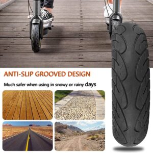 YBang 60/70-6.5 10 * 2.5 Solid Honeycomb Tire for Segway Ninebot Max G30 Electric Scooter Front Rear Tire Non-Slip Spare Tire Damping (1 PCE)