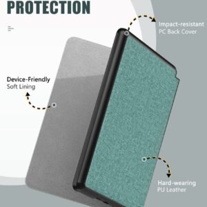 MoKo Case for 6.8" Kindle Paperwhite (11th Generation-2021) and Kindle Paperwhite Signature Edition, Lightweight Shell Cover with Auto Wake/Sleep for Kindle Paperwhite 2021 E-Reader, Green