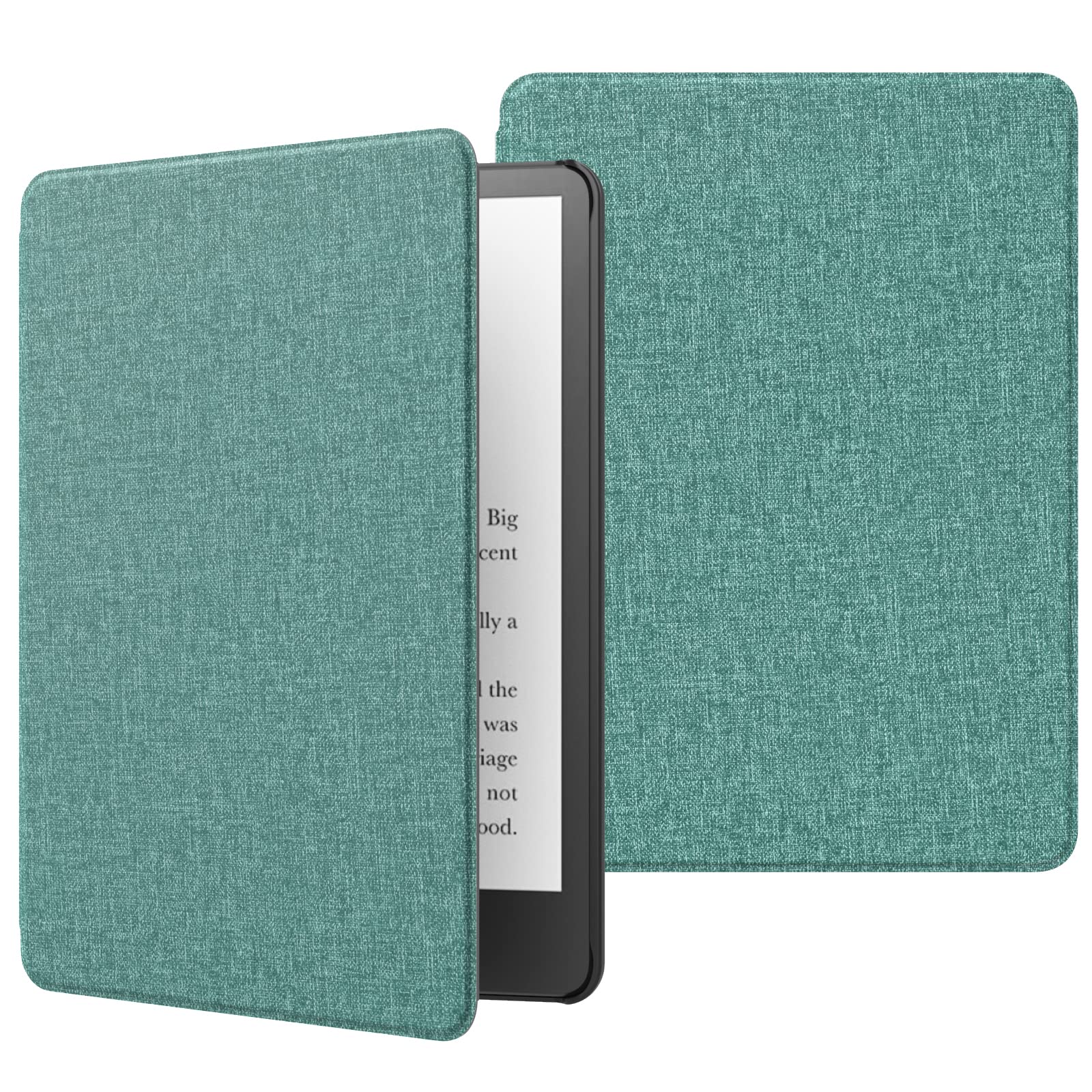 MoKo Case for 6.8" Kindle Paperwhite (11th Generation-2021) and Kindle Paperwhite Signature Edition, Lightweight Shell Cover with Auto Wake/Sleep for Kindle Paperwhite 2021 E-Reader, Green