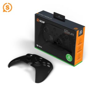 scuf instinct controller removeable faceplate kit - anti friction rings - xbox series x, s, xbox one - black