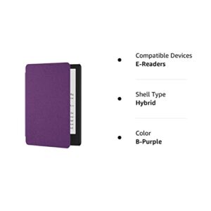 Ayotu Case for 6.8" Kindle Paperwhite 11th Generation 2021 and Kindle Paperwhite Signature Edition, PU Leather Cover with Auto Sleep/Wake, Only Fit Kindle Paperwhite 2021, Purple