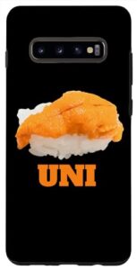 galaxy s10+ sea urchin sushi nigiri uni ウニ for men and women and kids case