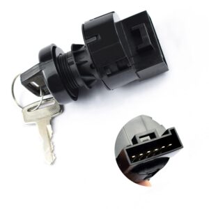 ignition switch with key 3 position off/on/start compatible with polaris sportsman 400 500 570 600 700 800 ranger 400 425 500 570 700 800 900 1000 rzr 570 800 900 xp 1000 &more replace 4011002 4012165