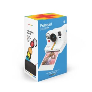 Polaroid Now+ White (9062) - Bluetooth Connected I-Type Instant Film Camera (Renewed)