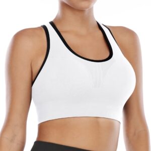 Heathyoga High Impact Sports Bras for Women Padded Sports Bras for Women Workout Bras for Women Racerback Bras Yoga Bras