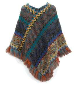 molodo ponchos for women, womens ponchos and wraps winter retro stylish poncho shawl for women