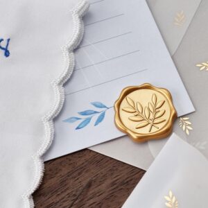 TRULIVA Something Blue, Wedding Day Gift, Embroidered Wedding Handkerchief, for Happy Tears (for happy tears)