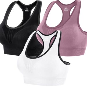 Heathyoga High Impact Sports Bras for Women Padded Sports Bras for Women Workout Bras for Women Racerback Bras Yoga Bras