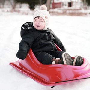 Pelican - Baby Sled Deluxe with Weather Shield, Toddler Sled for Snow, Kids Sled, Durable Sled for Winter Sledding - Children's Ages up to 24 Months