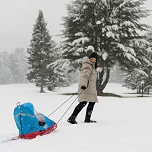 Pelican - Baby Sled Deluxe with Weather Shield, Toddler Sled for Snow, Kids Sled, Durable Sled for Winter Sledding - Children's Ages up to 24 Months