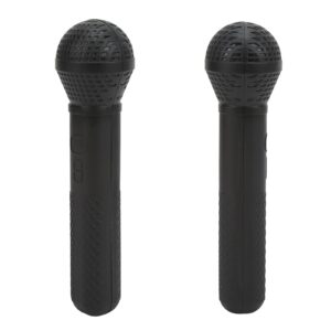 Prop Microphone, Simulation Prop Microphone, Plastic Fake Microphone for Karaoke Fun Stage Birthday Party