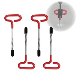 ice anchor ground nail, universal winter fishing tent insert screw accessories for fixing ice shelter or fishing rod, breaking hole, 4pcs