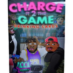 Charge It 2 The Game Drinking Cards (First Edition - Drinking Card Game for Adults - Fun Games for Adult Game Nights - Party Games - 21st Birthday Gift - Bachelorette Party Games - Vacation Games