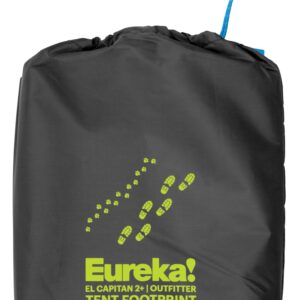 Eureka! El Capitan 2+ Outfitter Fitted Footprint (Compatible with, but Not Included—El Capitan 2+ Outfitter 2-Person Camping Tent—Sold Separately)