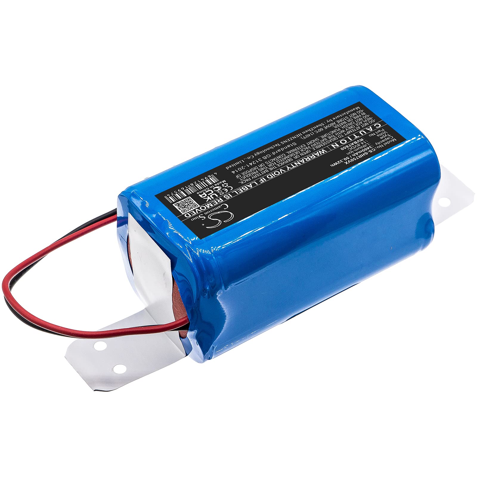 Estry 3400mAh Battery Replacement for Shark ION Robot Vacuum R87 ION Robot Vacuum Cleaning Syst RVBAT850A RVBAT850