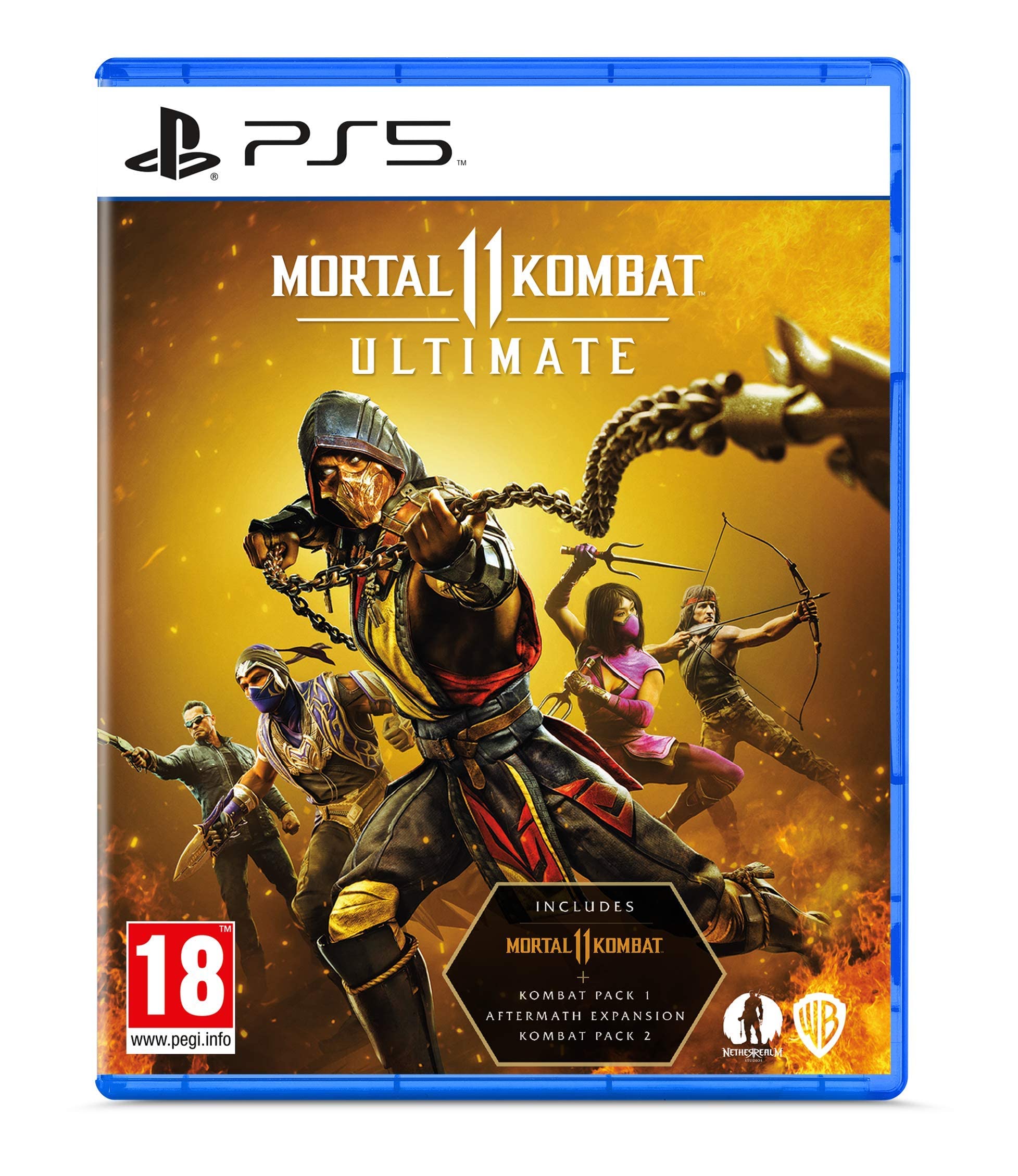 Mortal Kombat 11 Ultimate (PS5) (Renewed)