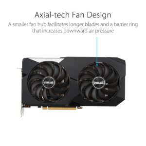 ASUS Dual Radeon RX 6600 8GB GDDR6 Graphics Card