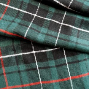 CALVIN & OLIVIA Cashmere Feel Scarf Soft Winter Soft Tartan Plaid Fashion Scottish Check Multi-Color Gift for Men Women Christmas Green Plaid