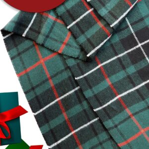 CALVIN & OLIVIA Cashmere Feel Scarf Soft Winter Soft Tartan Plaid Fashion Scottish Check Multi-Color Gift for Men Women Christmas Green Plaid