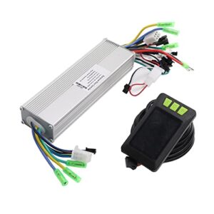 VBESTLIFE 24?48V 350W Brushless Motor Controller with Waterproof Colorful LCD Display Meter Compatible with Electric Bike Scooter Dual Drive Controller Electric Modification