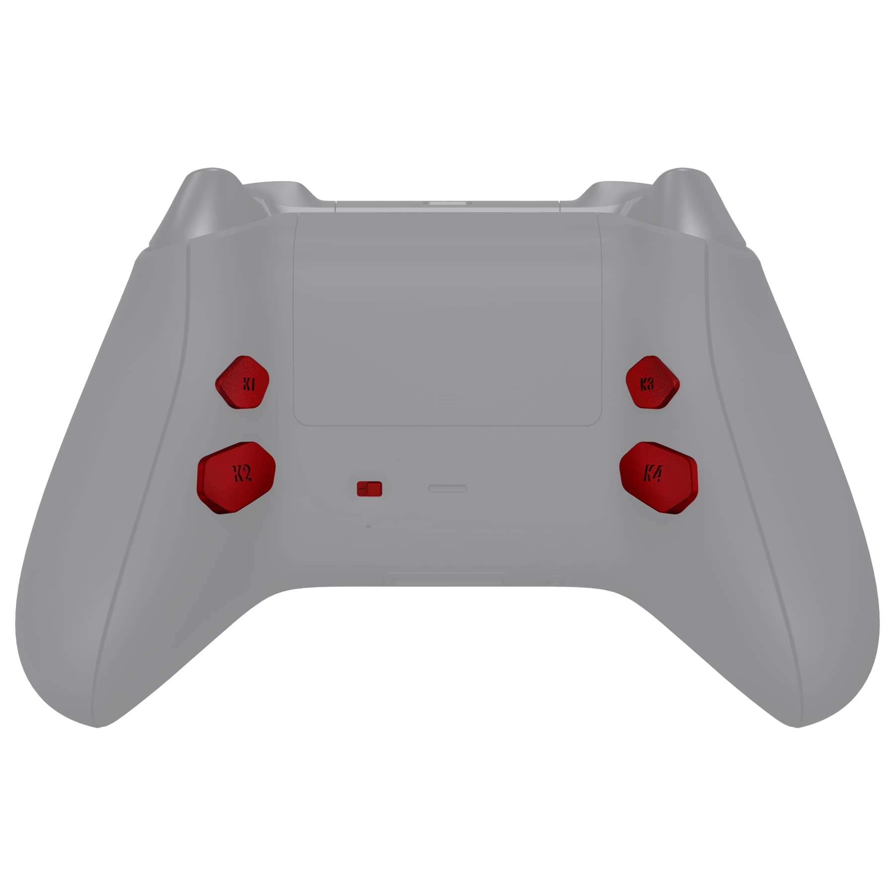 Scarlet Red Replacement Redesigned K1 K2 K3 K4 Back Buttons Paddles & Toggle Switch for Xbox Series X/S Controller eXtremerate Hope Remap Kit - Controller & Hope Remap Board NOT Included