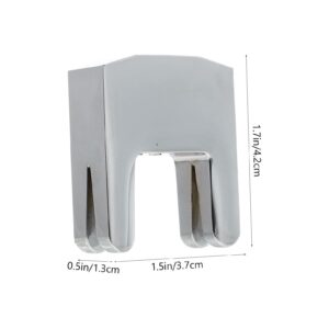 EXCEART 1Pc Zinc Alloy Cello Practice Mute 3/4 4/4 Violoncello Silencer Bridge Mute (Silver)