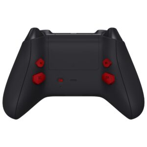 Scarlet Red Replacement Redesigned K1 K2 K3 K4 Back Buttons Paddles & Toggle Switch for Xbox Series X/S Controller eXtremerate Hope Remap Kit - Controller & Hope Remap Board NOT Included