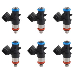 JDMON Fuel Injectors Replacement for Chrysler 200 300 Jeep Grand Cherokee Dodge Challenger Charger Durango Grand Caravan 2011-2017 Town Country 2011-2016 Wranger 2012-2017 Ram 3.6L Replace 0280158233