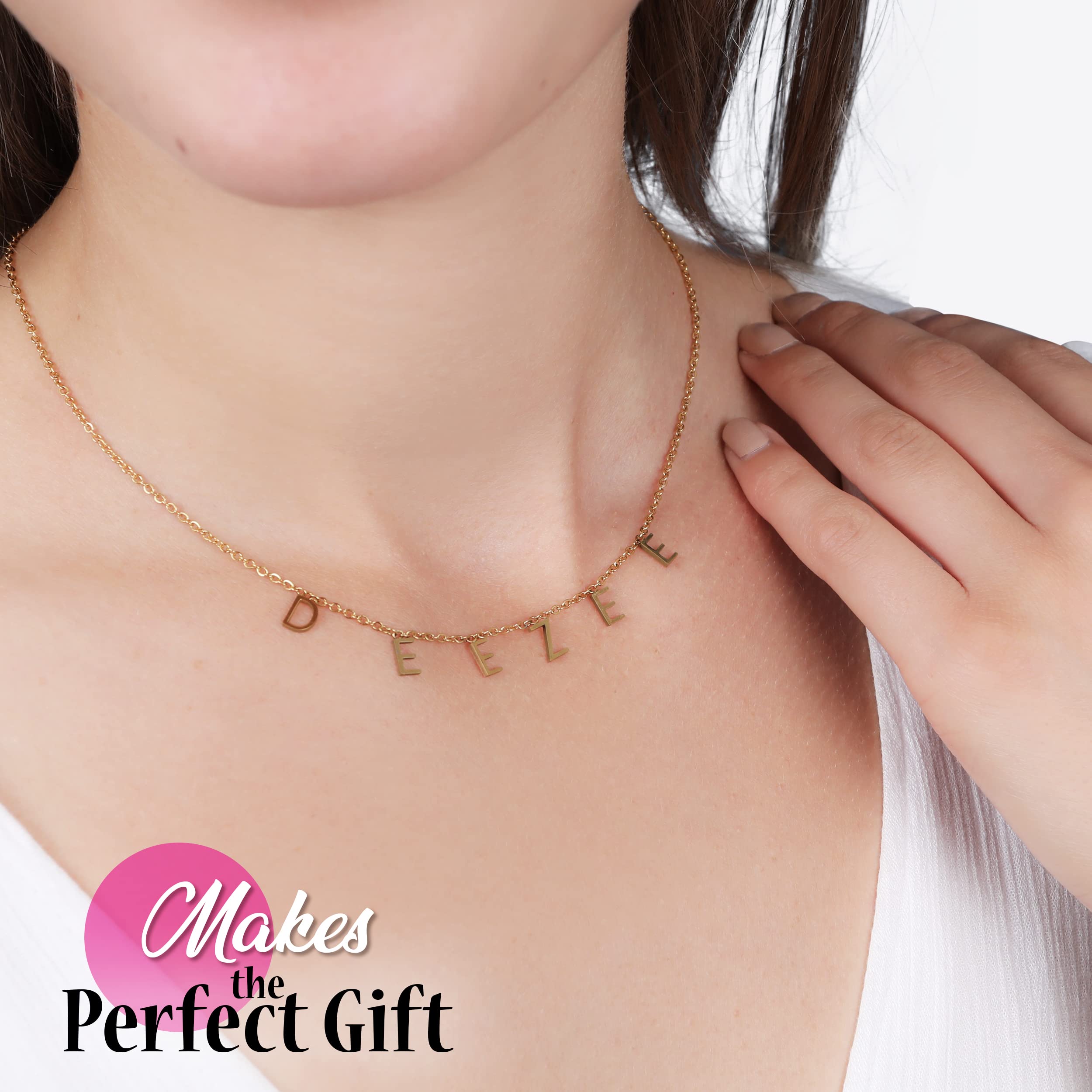 Sorority Shop Gold-Plated Kappa Delta Necklace — 18k Sorority Gifts for Women, Long-Lasting, Unique Design