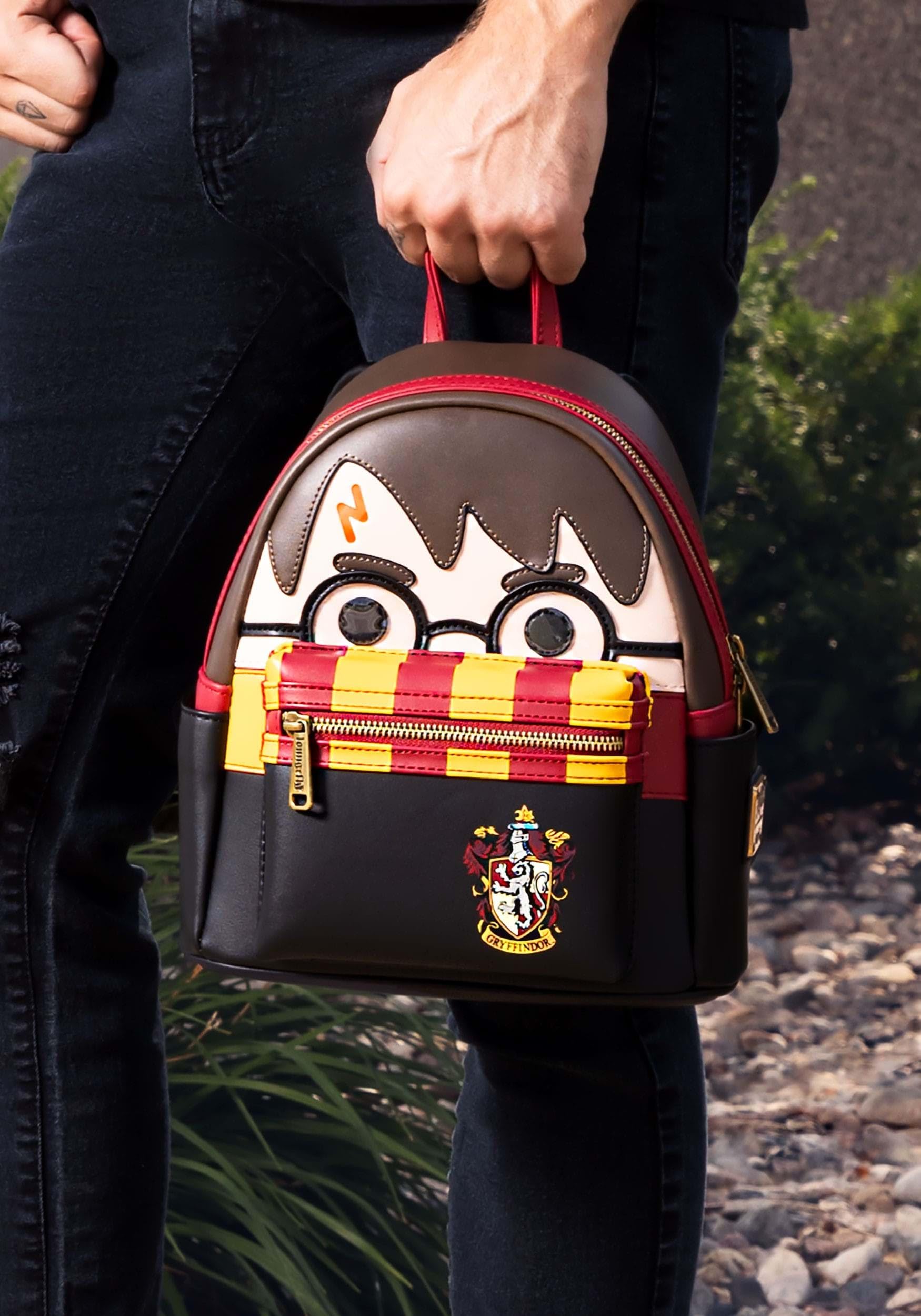 Loungefly Harry Potter Face Mini Backpack Standard