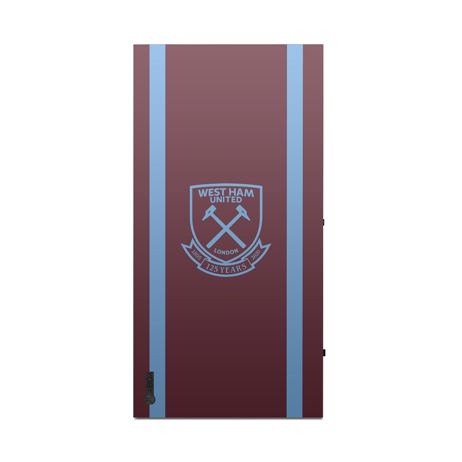 Head Case Designs Officially Licensed West Ham United FC Jersey 2020/21 Home Kit Vinyl Sticker Gaming Skin Case Cover Compatible with Xbox Series X Console and Controller Bundle