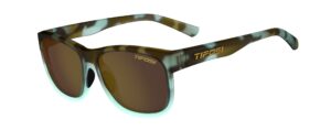 tifosi optics swank xl sunglasses (blue tortoise, brown lens)