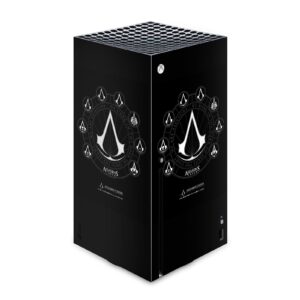 Head Case Designs Officially Licensed Assassin's Creed Crests Legacy Logo Matte Vinyl Sticker Gaming Skin Case Cover Compatible with Xbox Series X Console